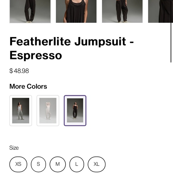 Kamo Fitness Featherlite Jumpsuit - Picture 4 of 6